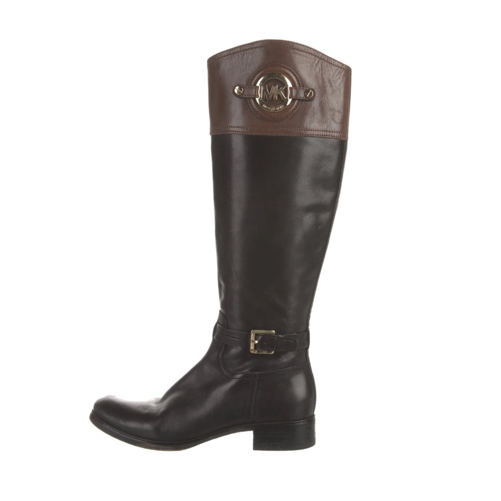 ⚜️ Michael Kors Leather Studded Accent Boots - Size 8 ⚜️